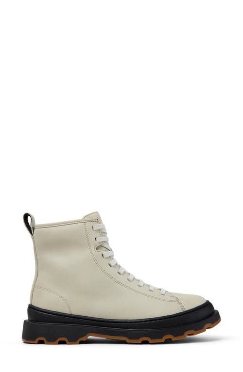 Camper Noray Combat Boot In Gray