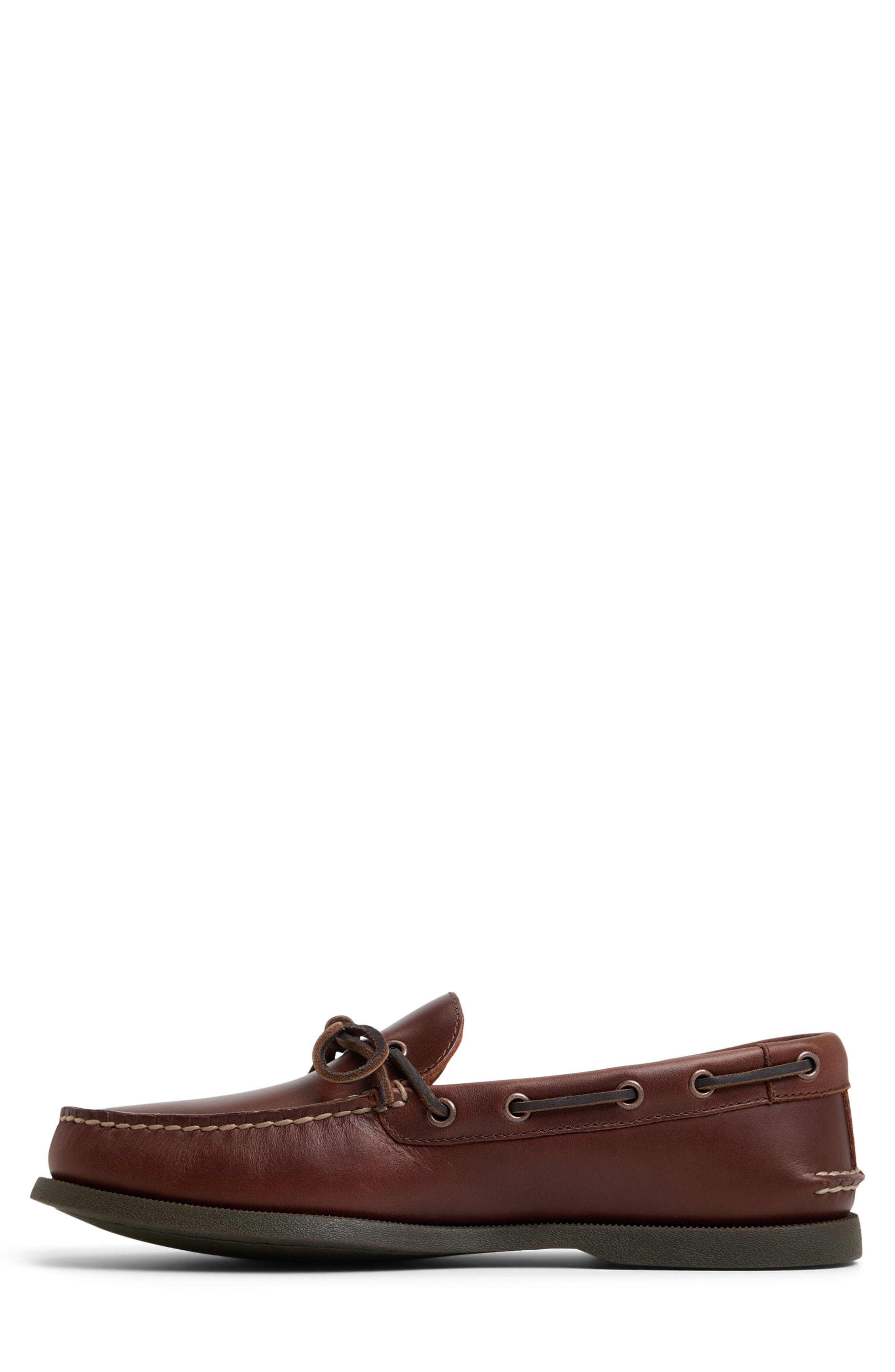 Sperry Authentic Original<sup>™</sup> 1-Eye Boat Shoe, Alternate, color, Medium Brown