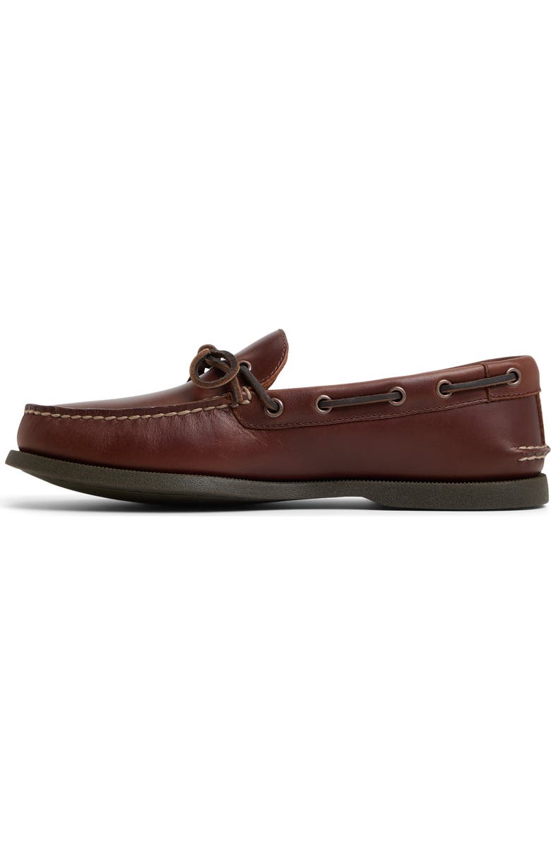 Sperry Authentic Original<sup>™</sup> 1-Eye Boat Shoe, Alternate, color, Medium Brown