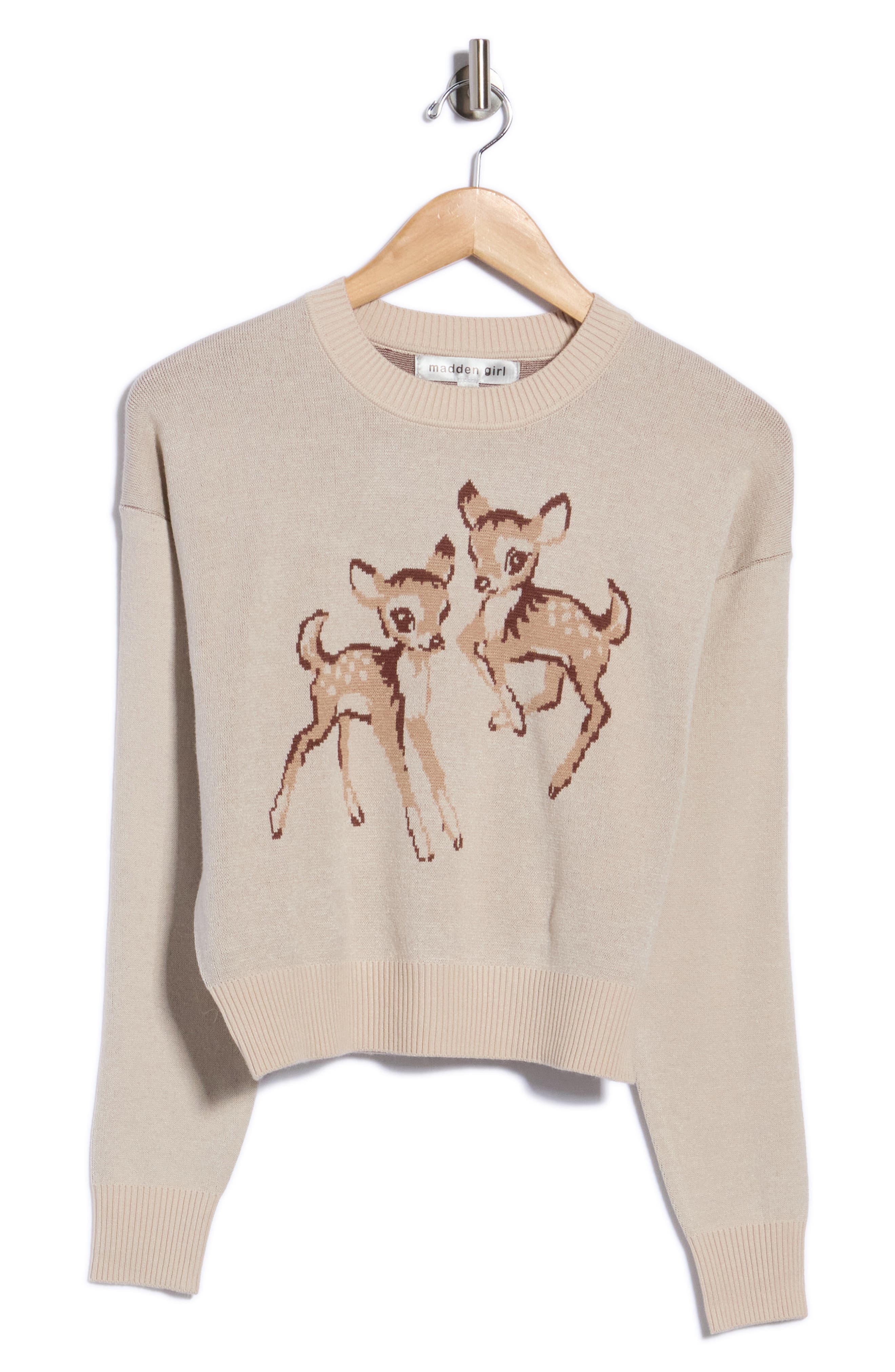 Reindeer Jacquard Sweater