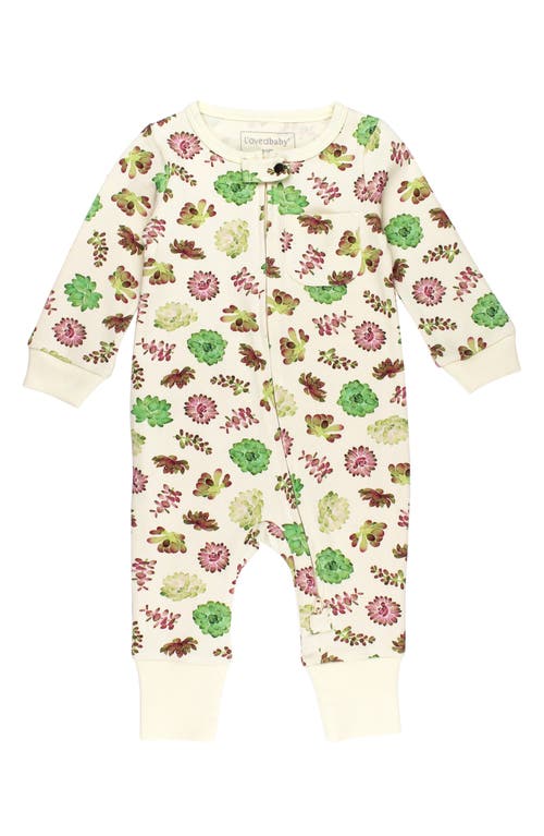 L'ovedbaby Organic Cotton Zip Romper