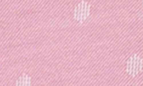 Travismathew Early Check In Cotton Button-up Shirt In Heather Rose Wine