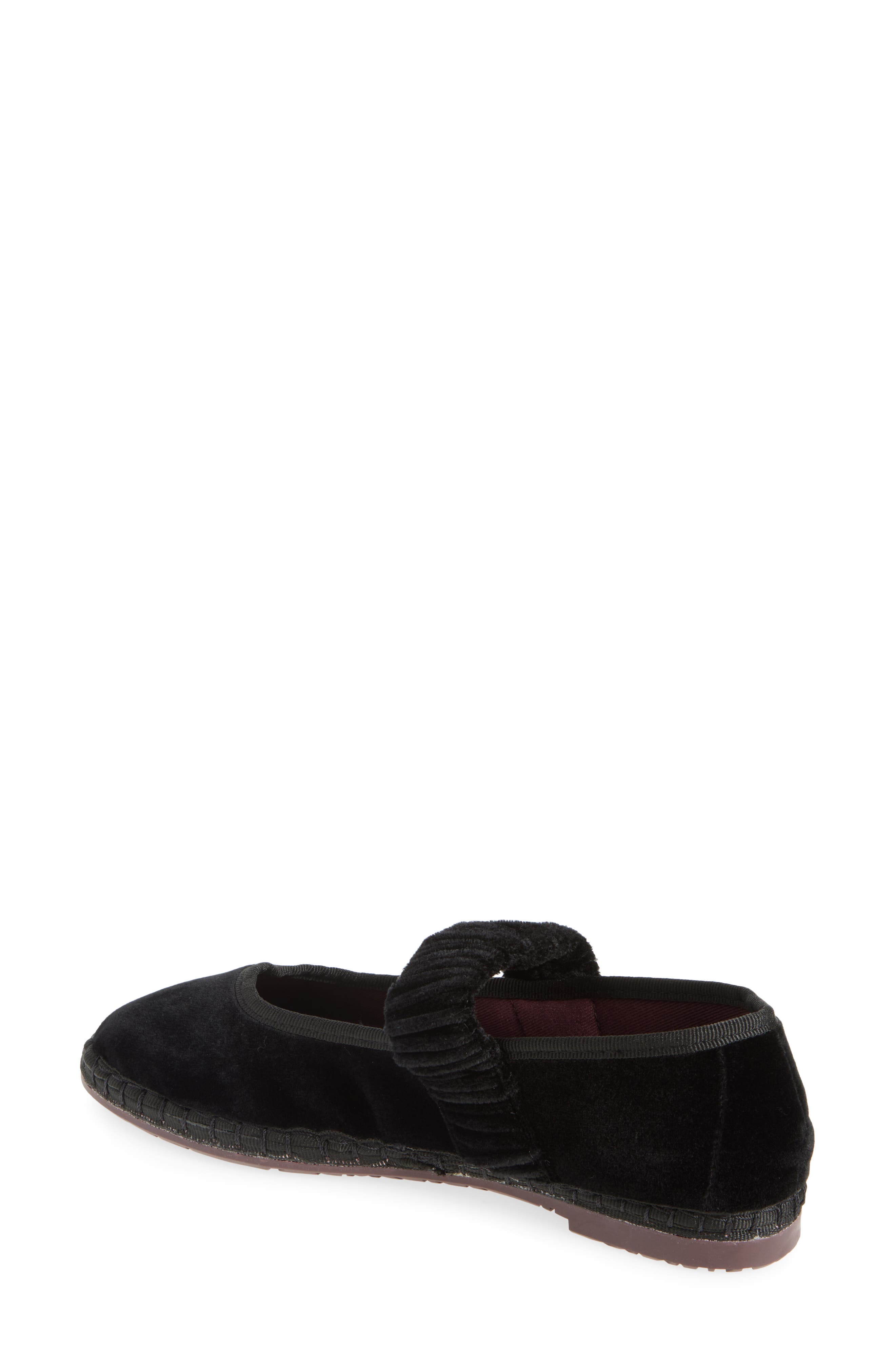 Flabelus Mafalda Mary Jane Flat, Alternate, color, Black