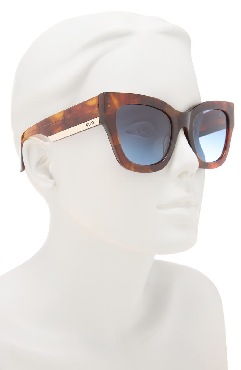QUAY By the Way 54mm Square Sunglasses | Nordstromrack display picture 2