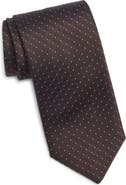 Canali Geometric Silk Tie