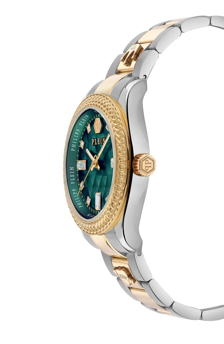 PHILIPP PLEIN Queen Bracelet Watch, 38mm, Alternate, color, Two Tone