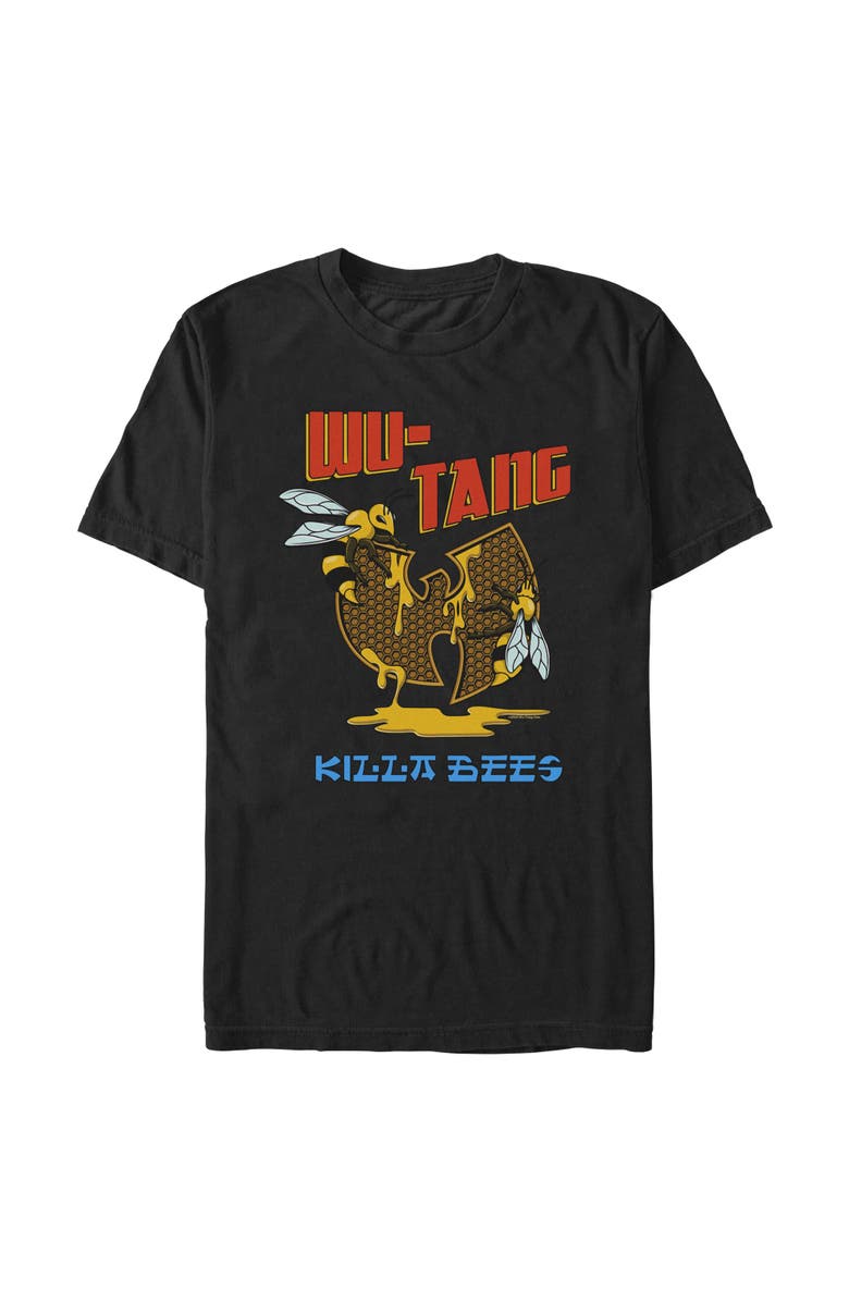 Wu-Tang Clan Men's Wu-Tang Clan Killa Bees Artwork Logo Graphic T-Shirt, Main, color, Black