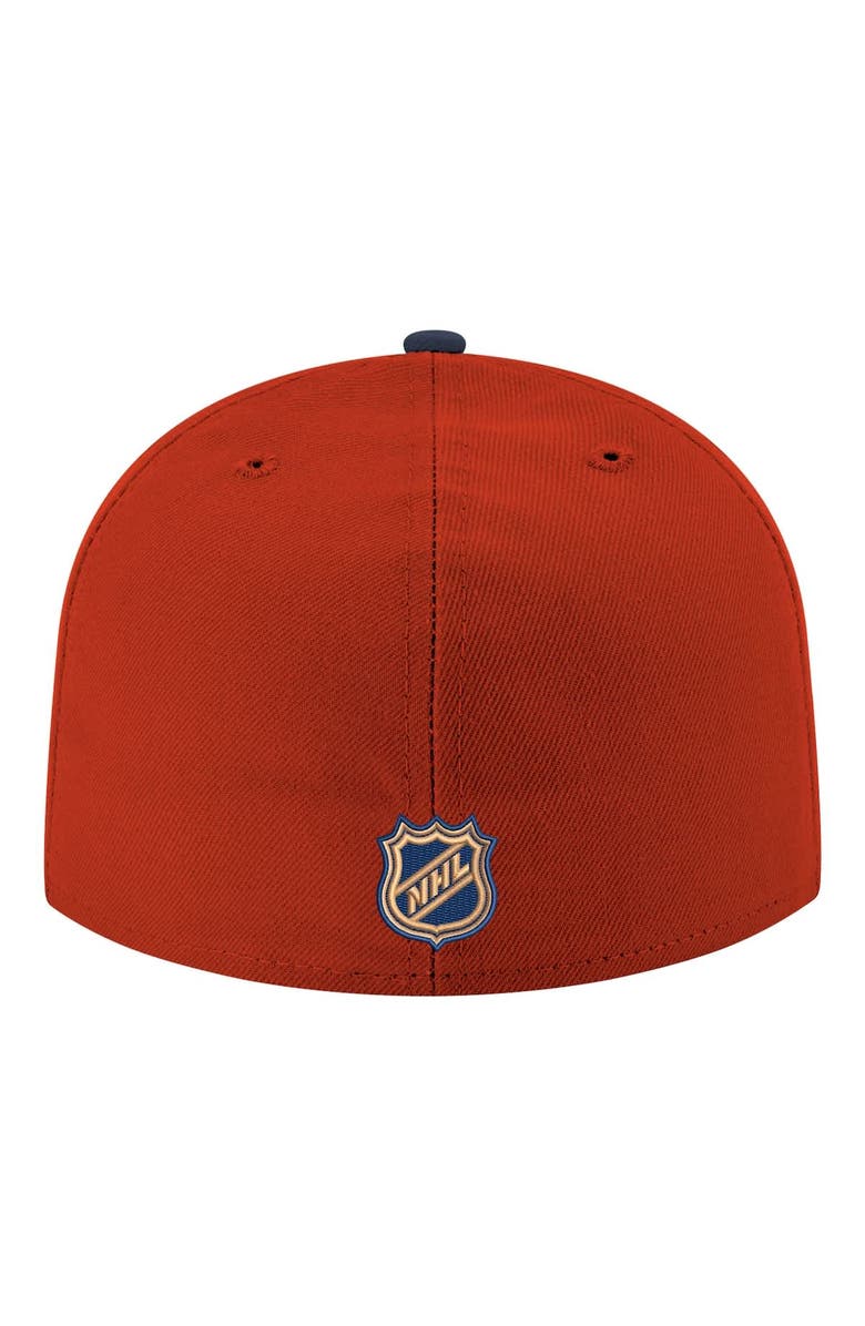 New Era Men's New Era Red Florida Panthers Core Logo Two-Tone 59FIFTY Fitted Hat, Alternate, color, Red