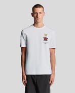 Lyle & Scott Rose And Crown Graphic T-shirt