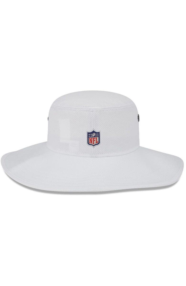 New Era Men's New Era White Los Angeles Chargers 2023 NFL Training Camp Panama Bucket Hat, Alternate, color, White
