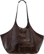 AllSaints Siloh East/West Leather Tote