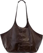 AllSaints Siloh East/West Leather Tote