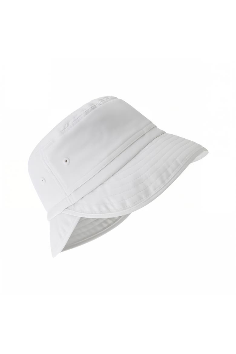 Adjustable Flap Hat, Main, color, White