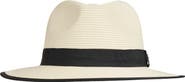 Bruno Magli Ribbon Trim Fedora
