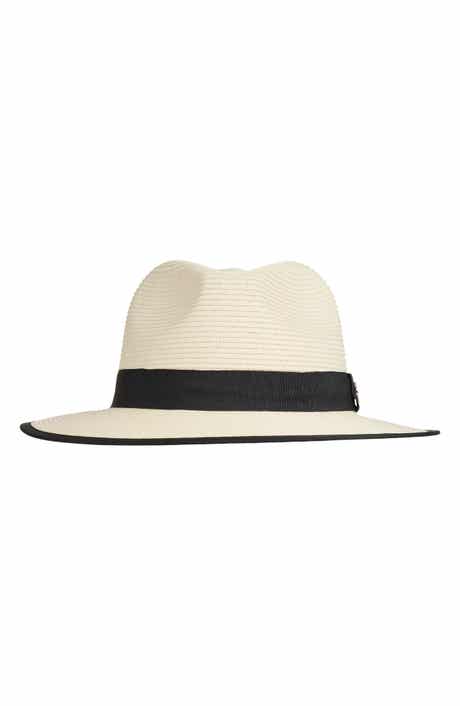 Bruno Magli Ribbon Trim Fedora