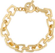 Karine Sultan Geometric Link Bracelet