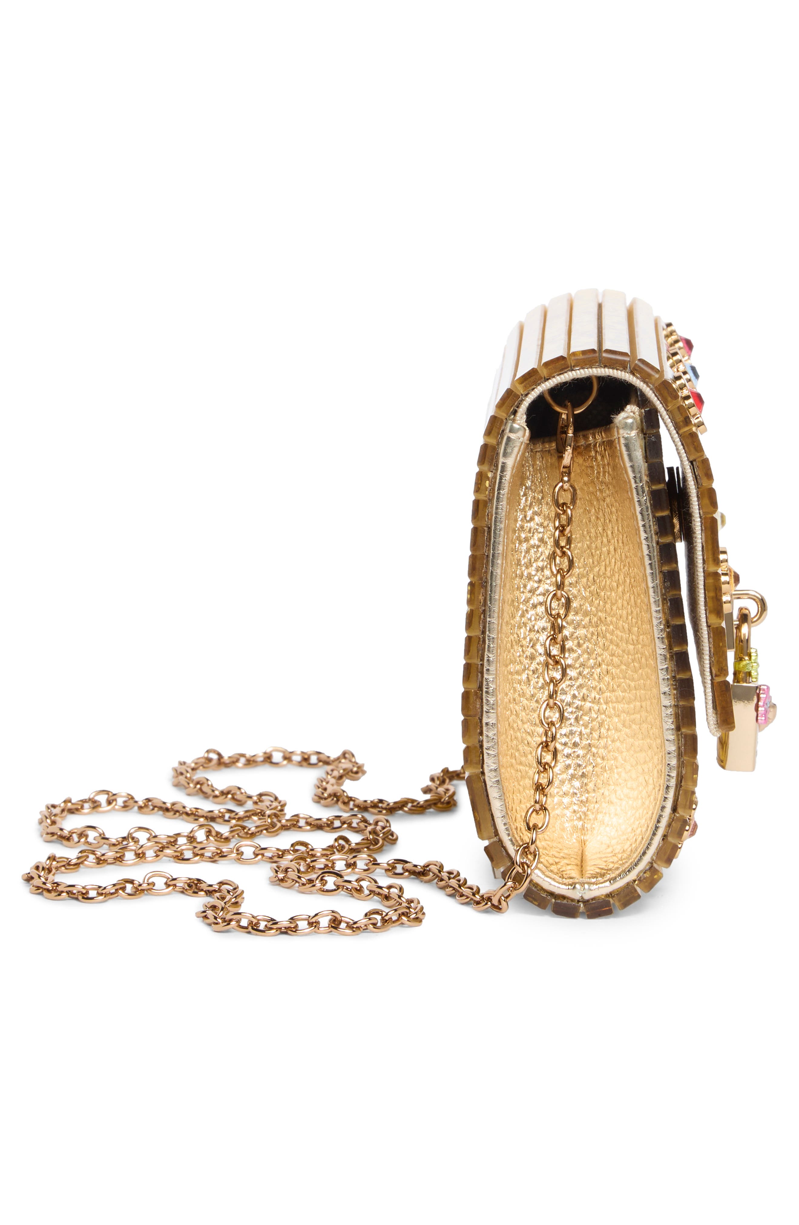 Kurt Geiger London Brixton Lock Party Clutch, Alternate, color, 