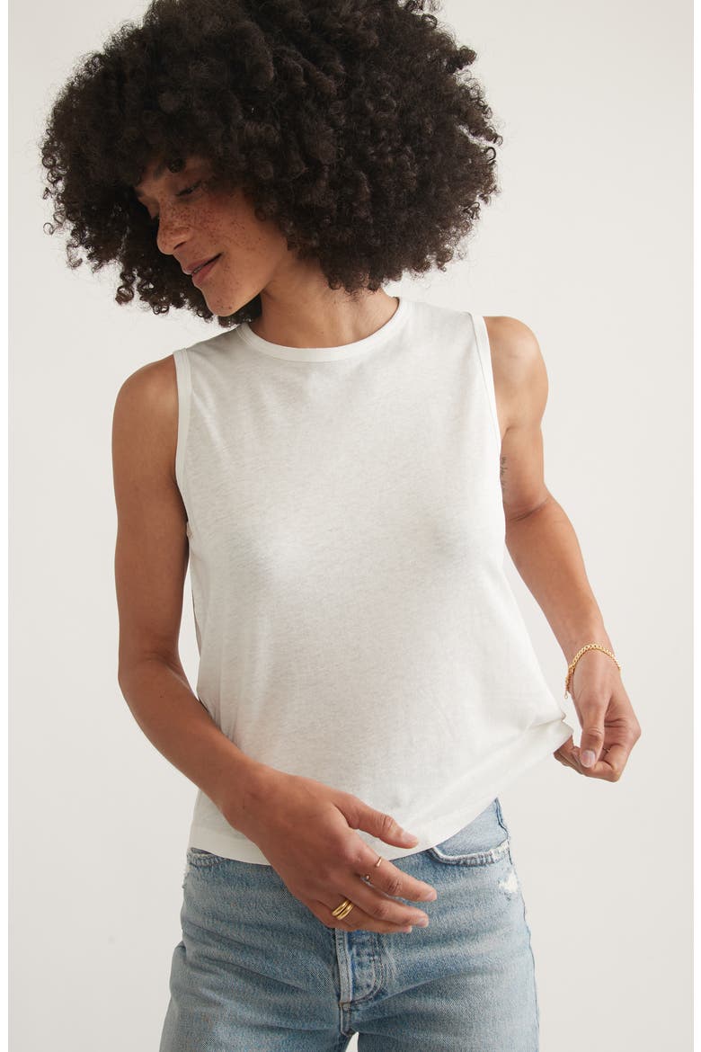 Hemp & Cotton Blend Tank, Alternate, color, NATURAL