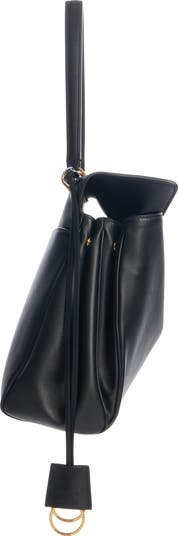 【関税&送料込】Balenciaga Black Leather Medium Rodeo Handba Women's Rodeo Handbag Medium in Black | Balenciaga US