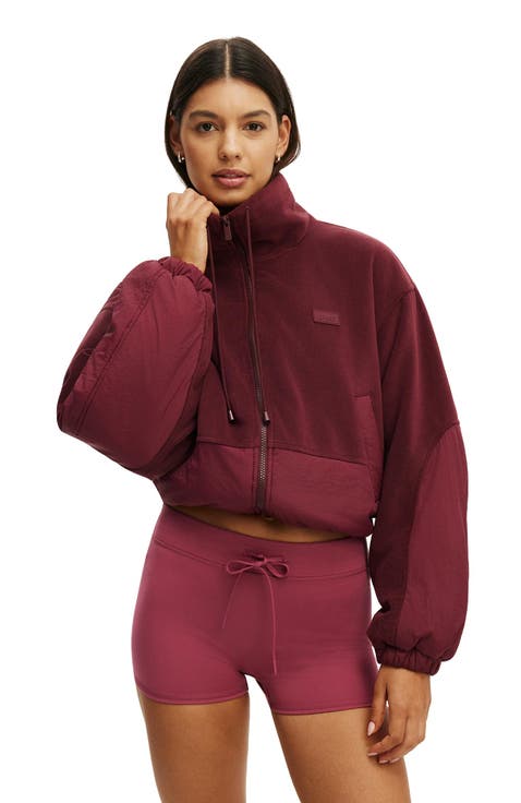 Women's Active Polar Fleece Padded Jacket