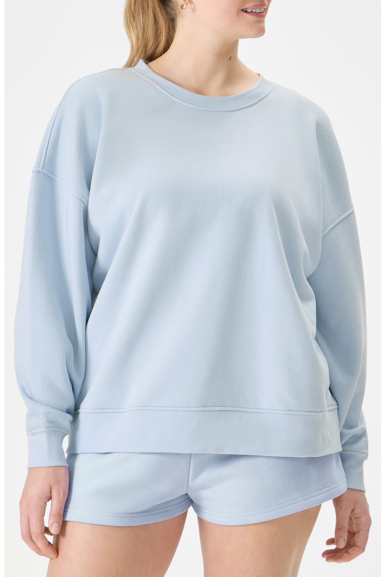 Cozy Crush Oversize Sweatshirt, Main, color, NIAGARA MIST