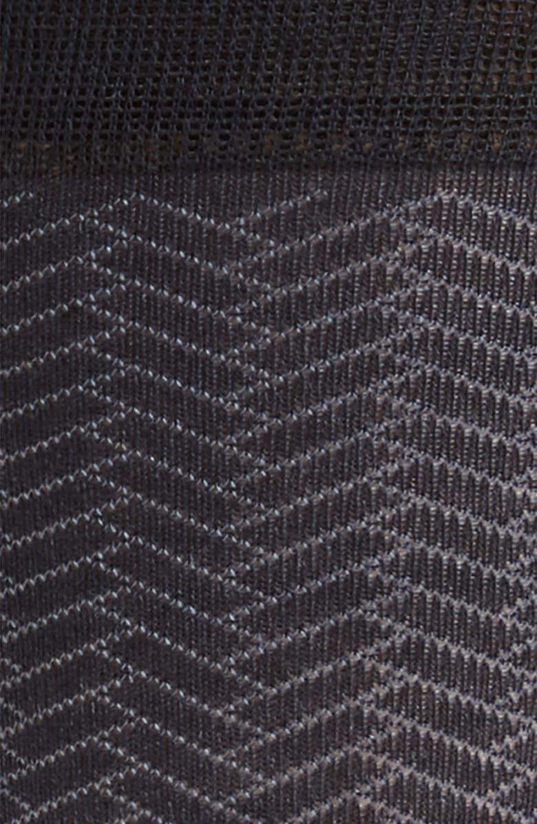 Cole Haan Geometric Dress Socks, Alternate, color, Navy Stripe