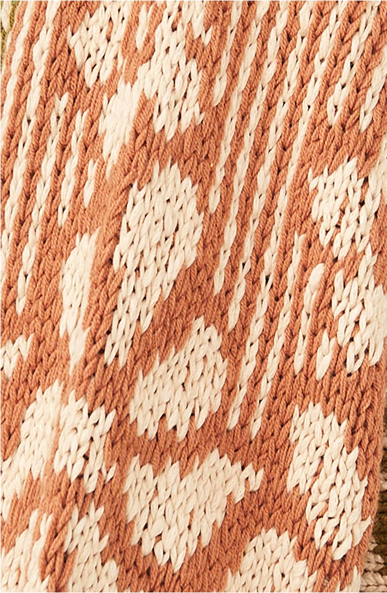 Free People Tate Mix Print Cotton Blend Cardigan, Alternate, color,