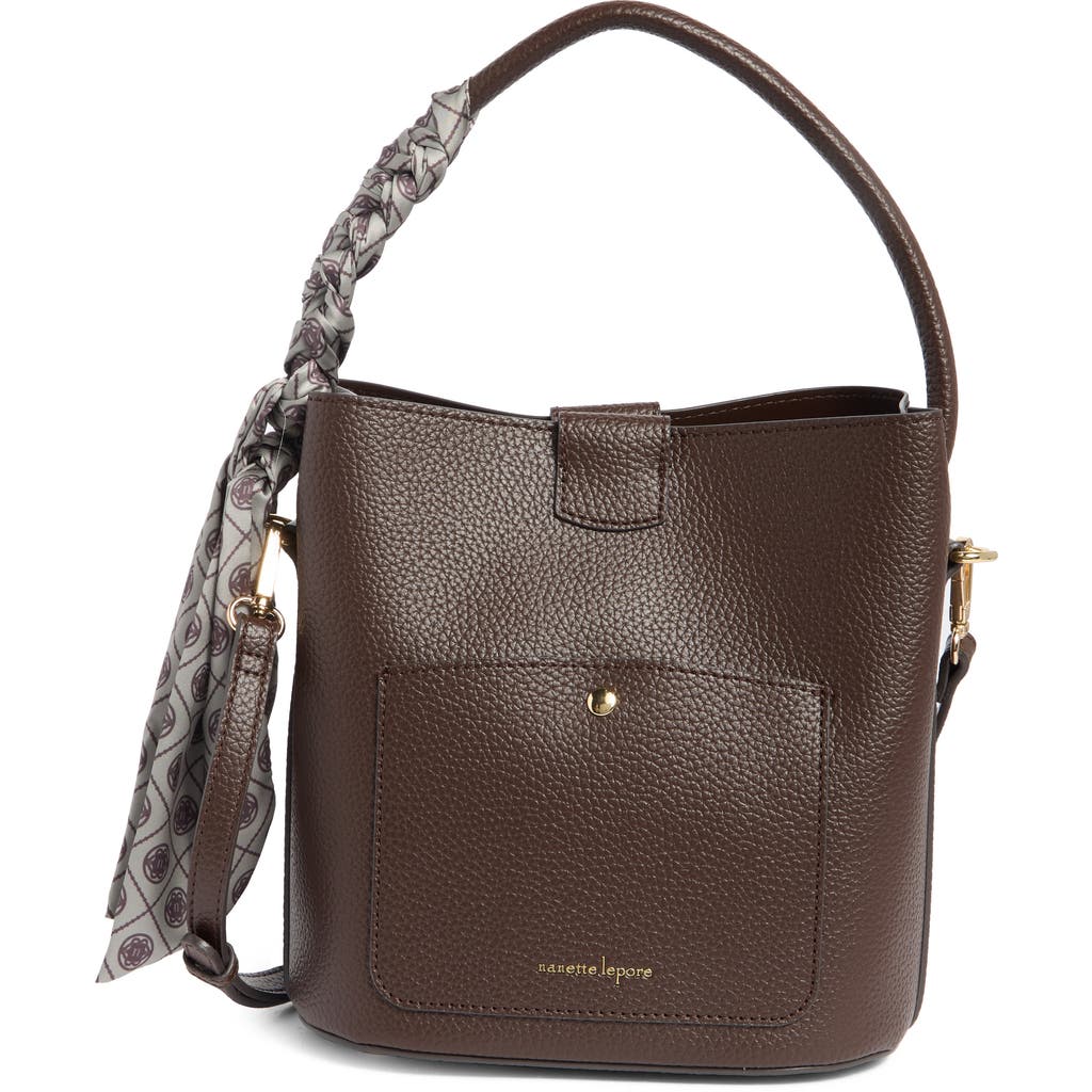 Nanette Lepore Isabela Scarf Bucket Bag