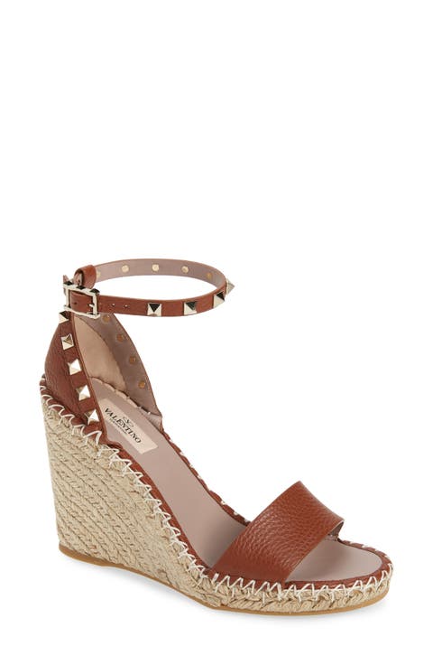 Rockstud Espadrille Wedge (Women)