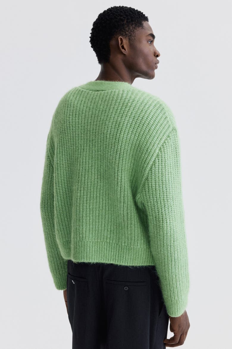 Loose Fit Cardigan, Alternate, color, Green