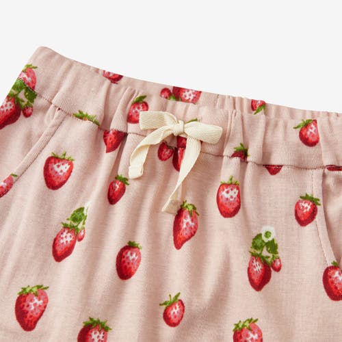 Milkbarn Organic Cotton Jogger In Red