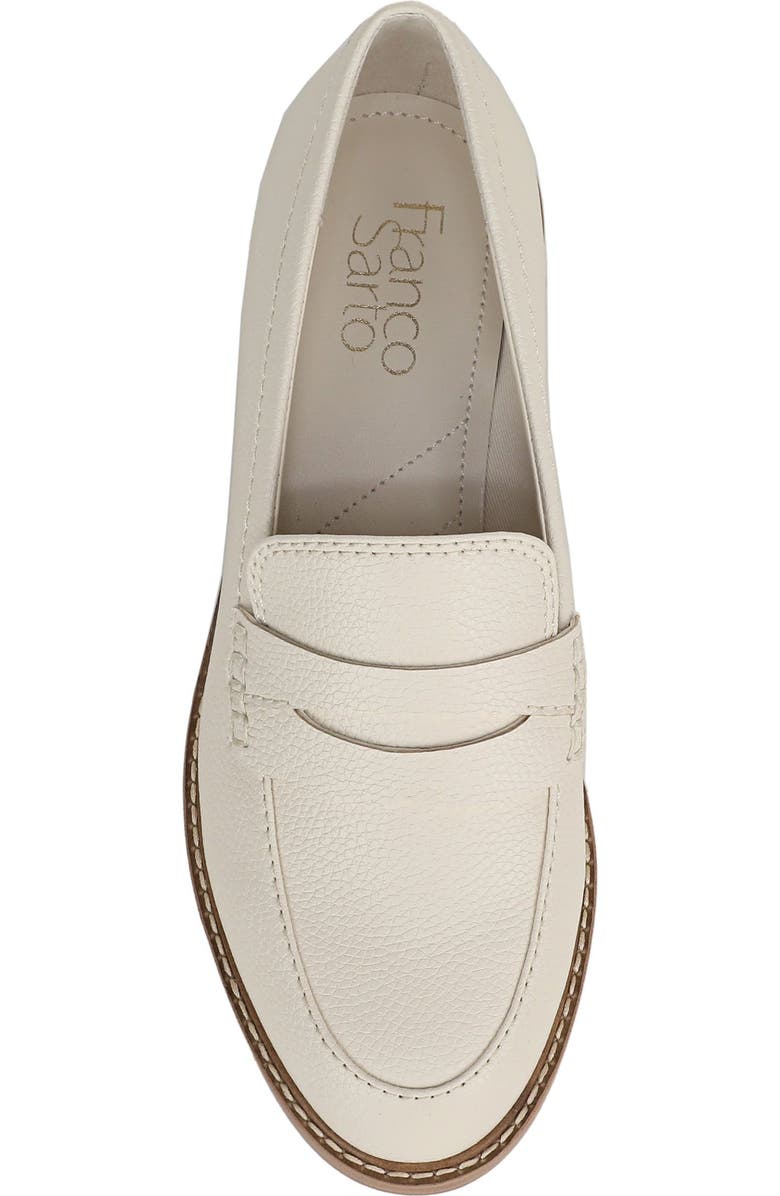 Franco Sarto Alora Penny Loafer, Alternate, color, Panna