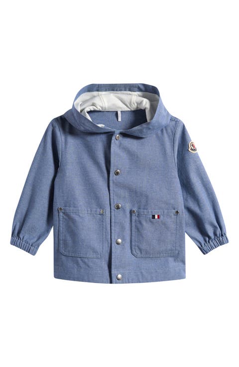 Kids' Nur Cotton Chambray Hooded Jacket (Baby & Toddler)