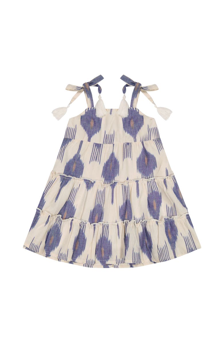 Mer St. Barth Bella Girl's Sundress, Main, color, Cream