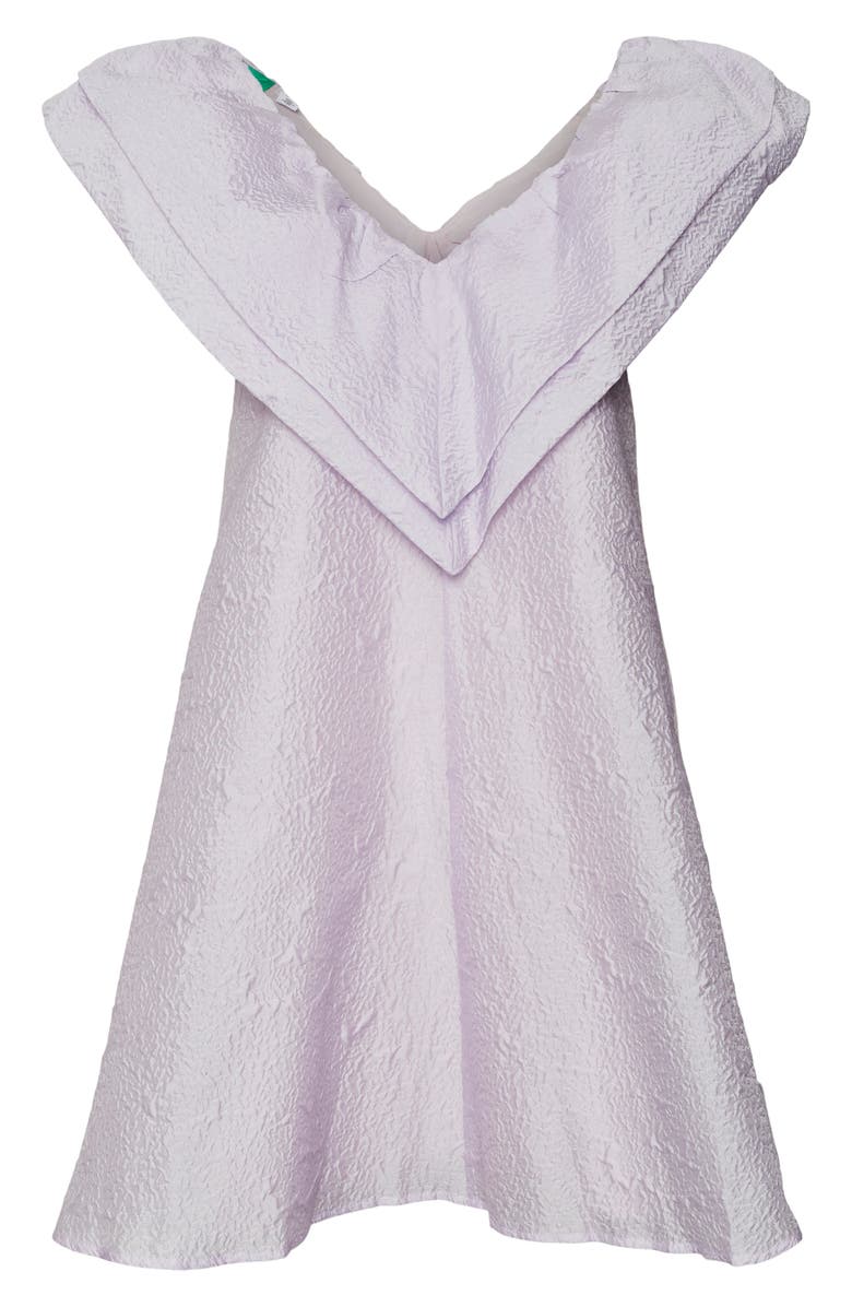 SOMETHING NEW Coco Puffy Trapeze Dress, Alternate, color,