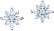 Kwiat Diamond Star Stud Earrings