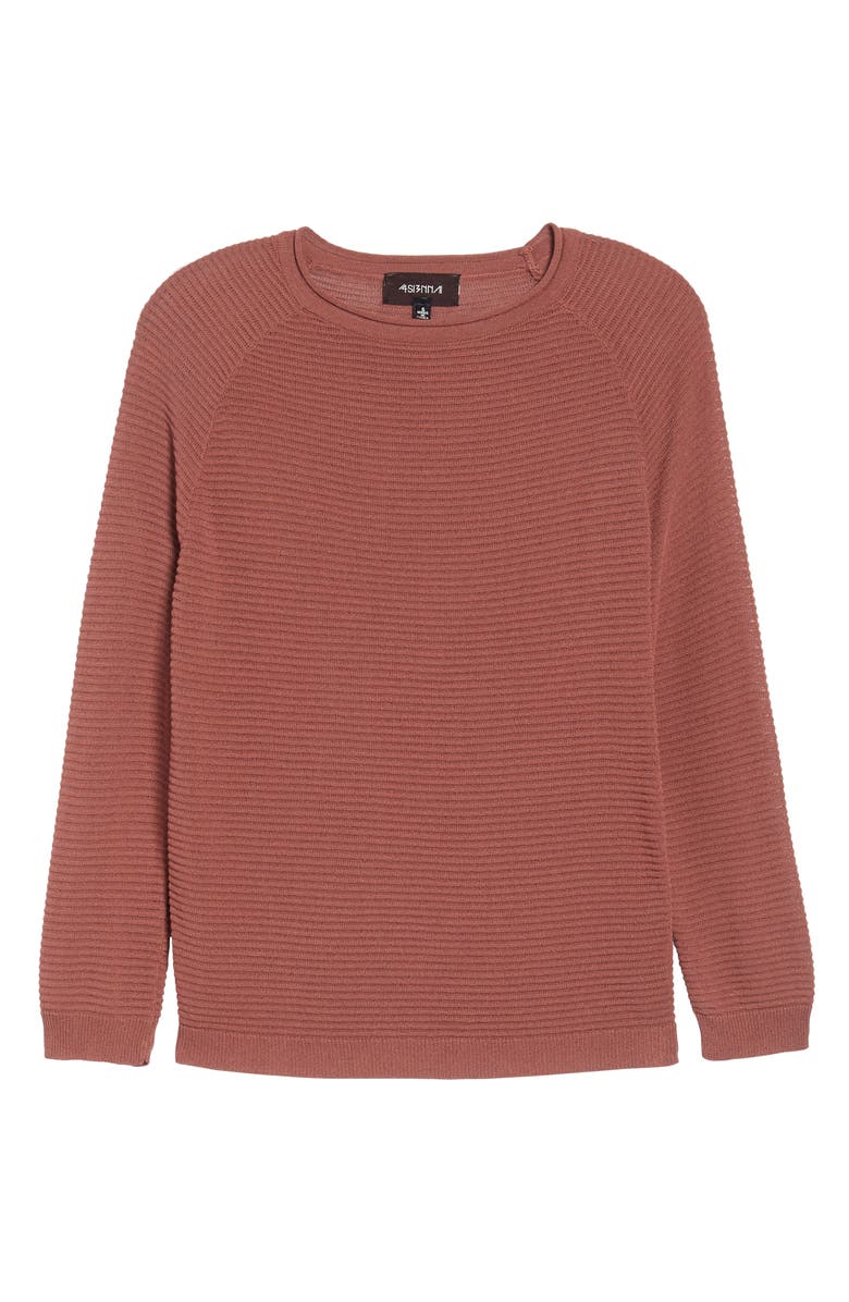 4SI3NNA Ribbed Sweatshirt, Alternate, color, 