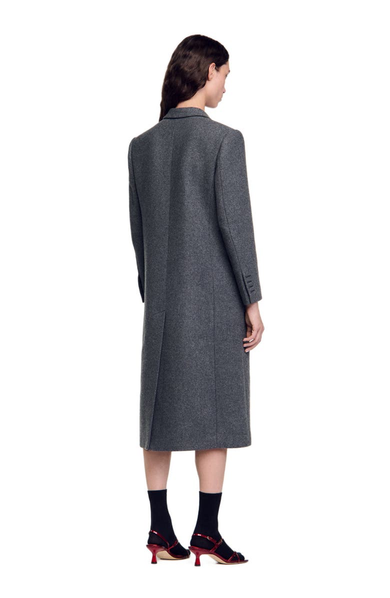 SANDRO Long coat, Alternate, color, 