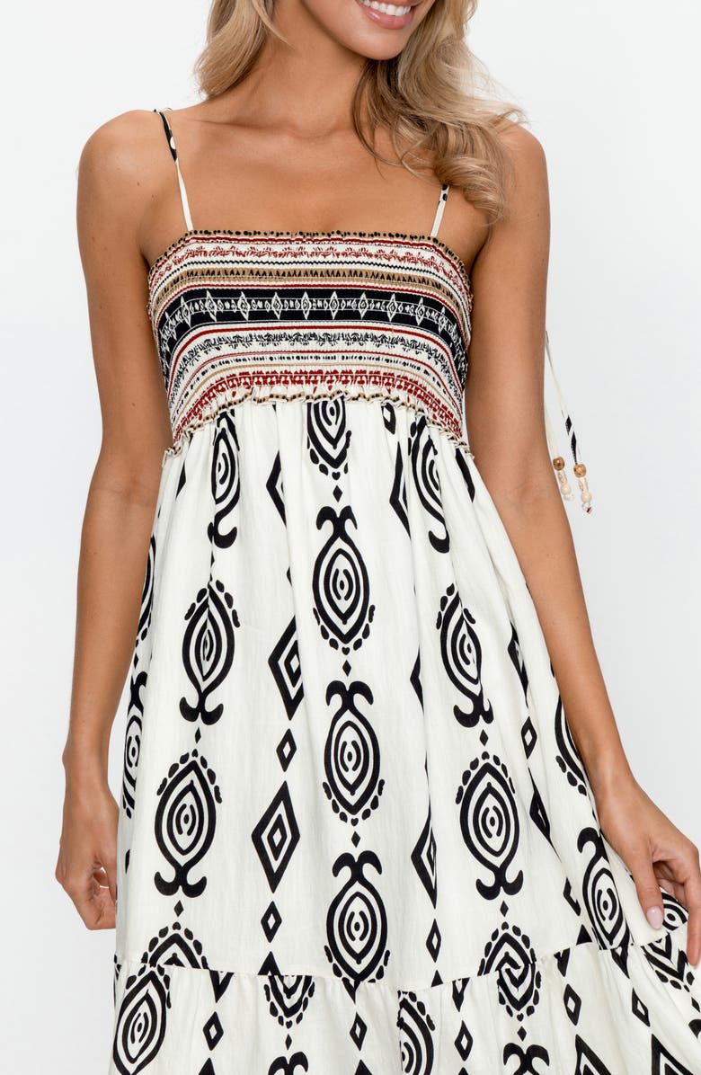 PS By Cupshe Boho Print Sleeveless Midi Dress, Alternate, color,