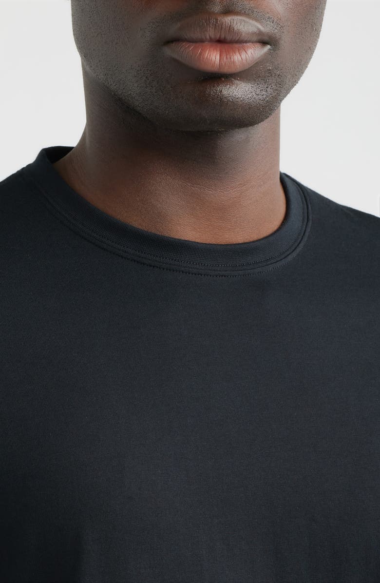 Scott Barber Liquid Pima Cotton T-Shirt, Alternate, color, Black