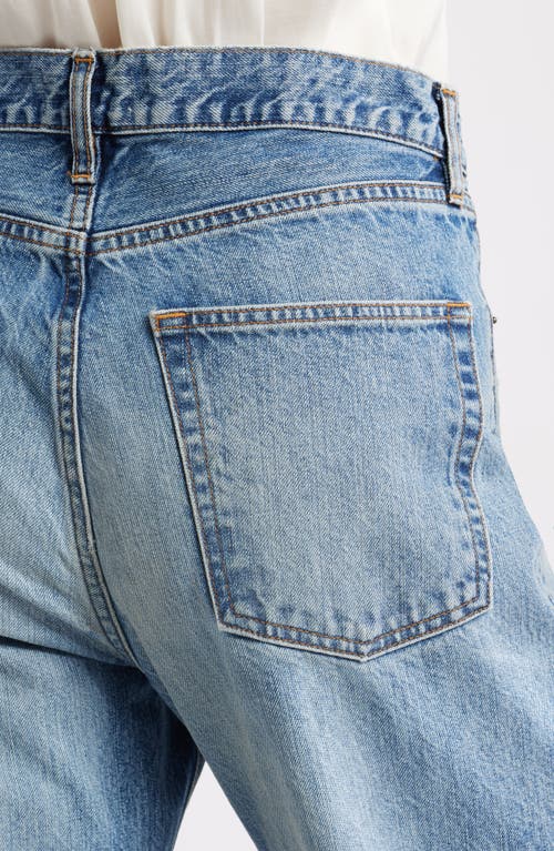 Frame The Stack Straight Leg Jeans In Blue