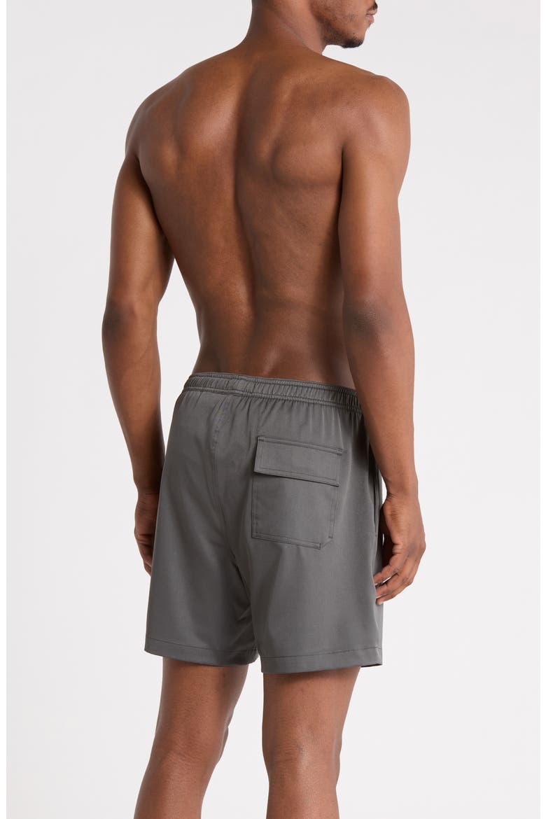 Volley Swim Shorts, Alternate, color, SLATE