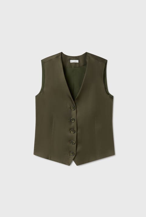 Twill Vest
