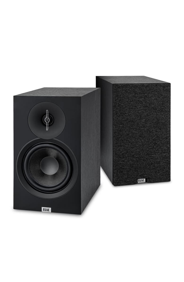 ELAC DB63 Debut 3.0 6.5 Inch Bookshelf Speakers - Pair, Main, color, Black