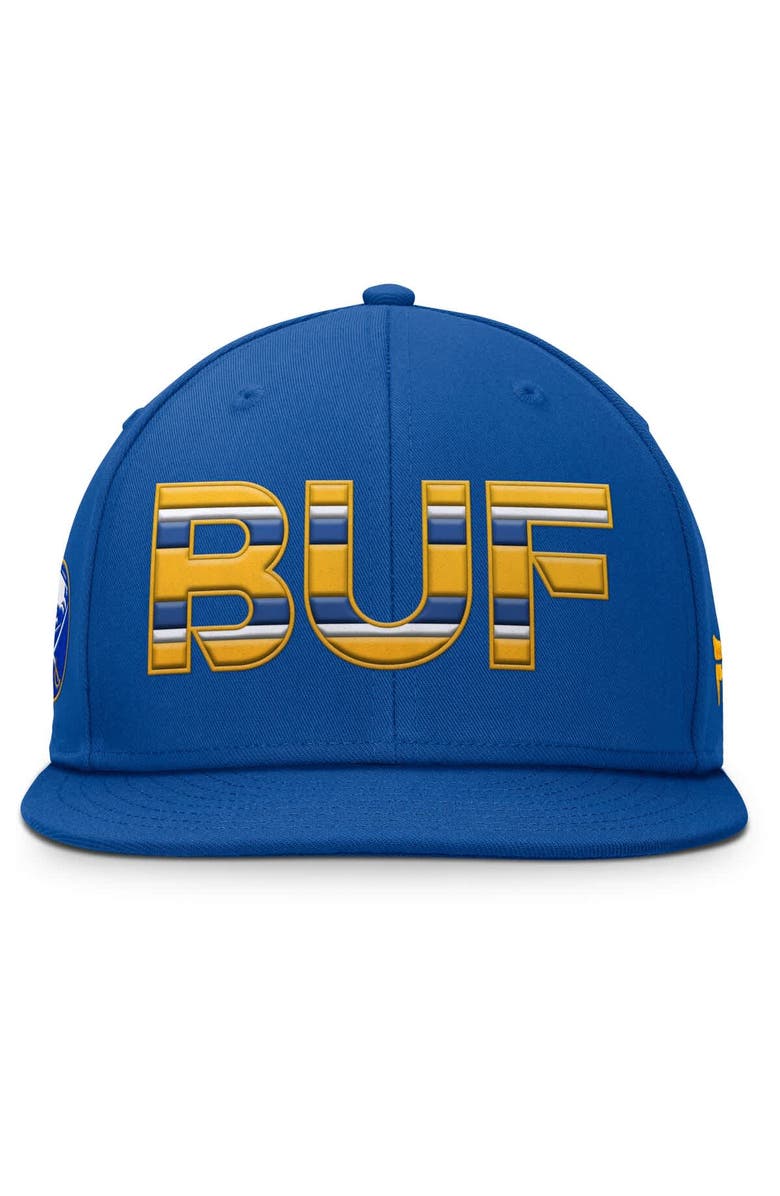 FANATICS Men's Fanatics Royal Buffalo Sabres Authentic Pro Rink Snapback Hat, Alternate, color, Royal