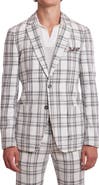 PAISLEY & GRAY Dover Slim Fit Plaid Sport Coat