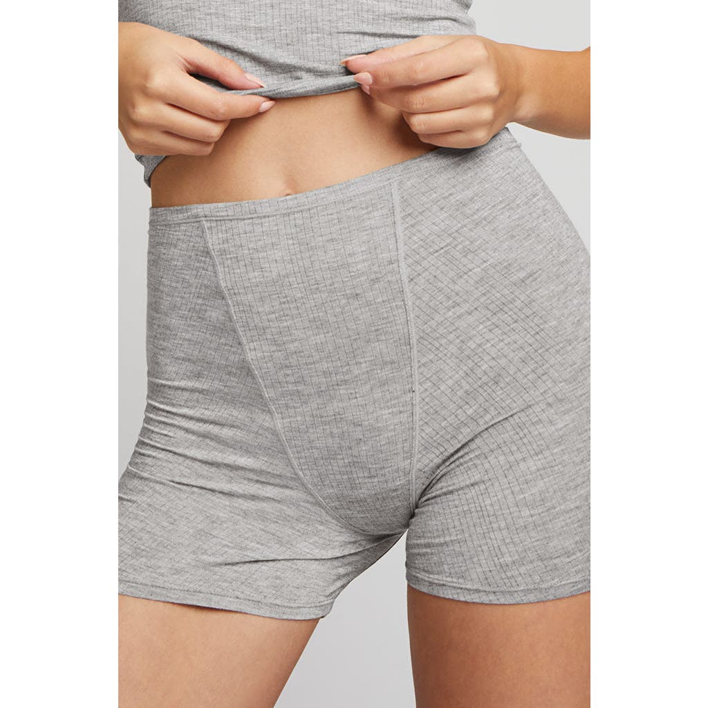 Negative Underwear Whipped Boxer In Heather Grey