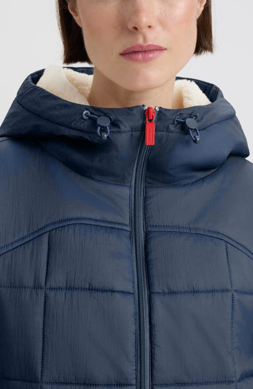 Hunter Camille Crinkle Puffer Jacket In Black