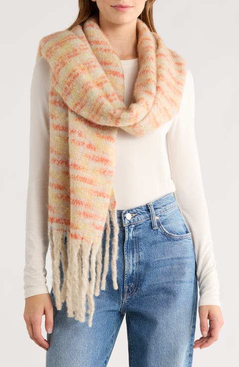 Space Dye Recycled Polyester Scarf