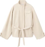 MANGO Belted Jacket